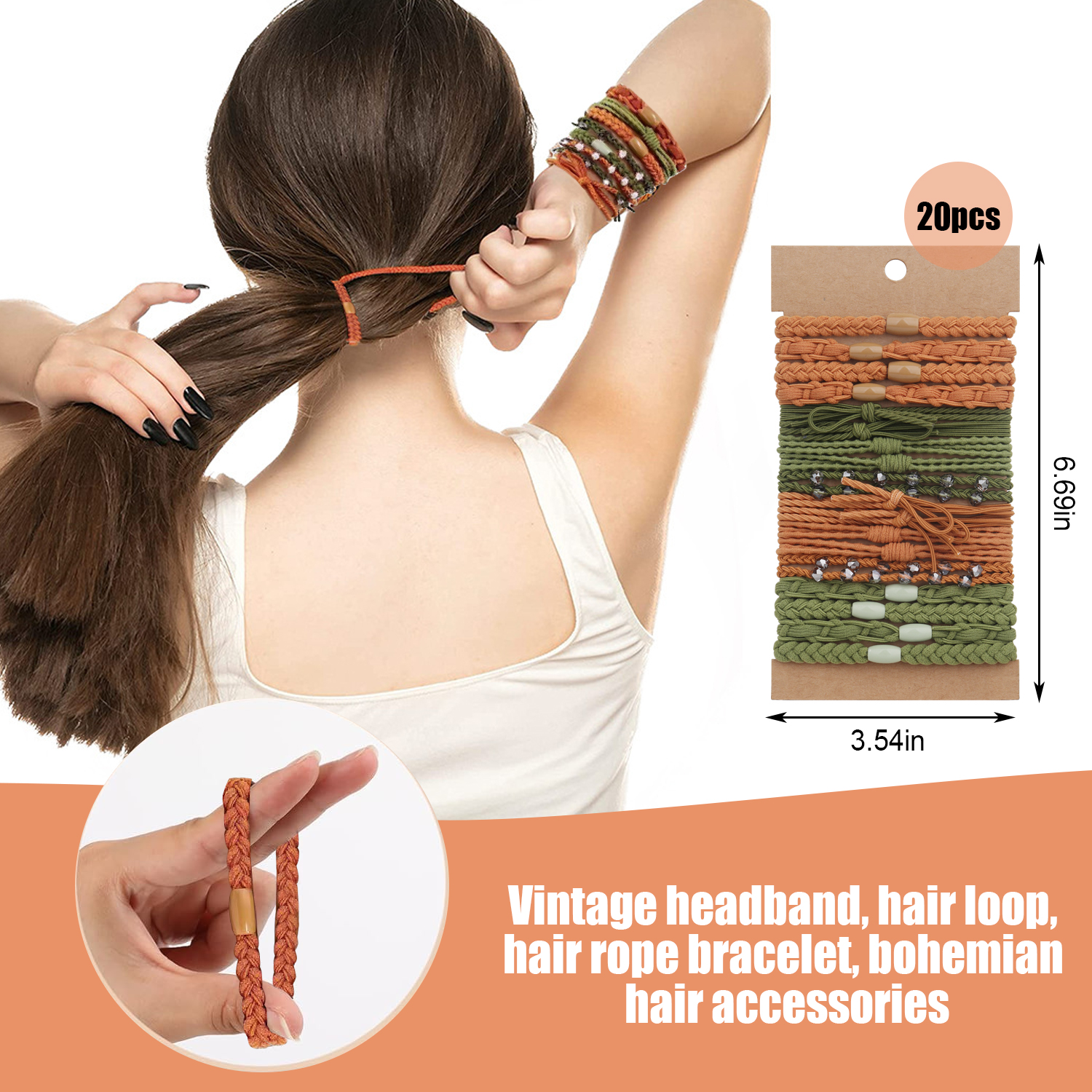 Boho Hair Ties