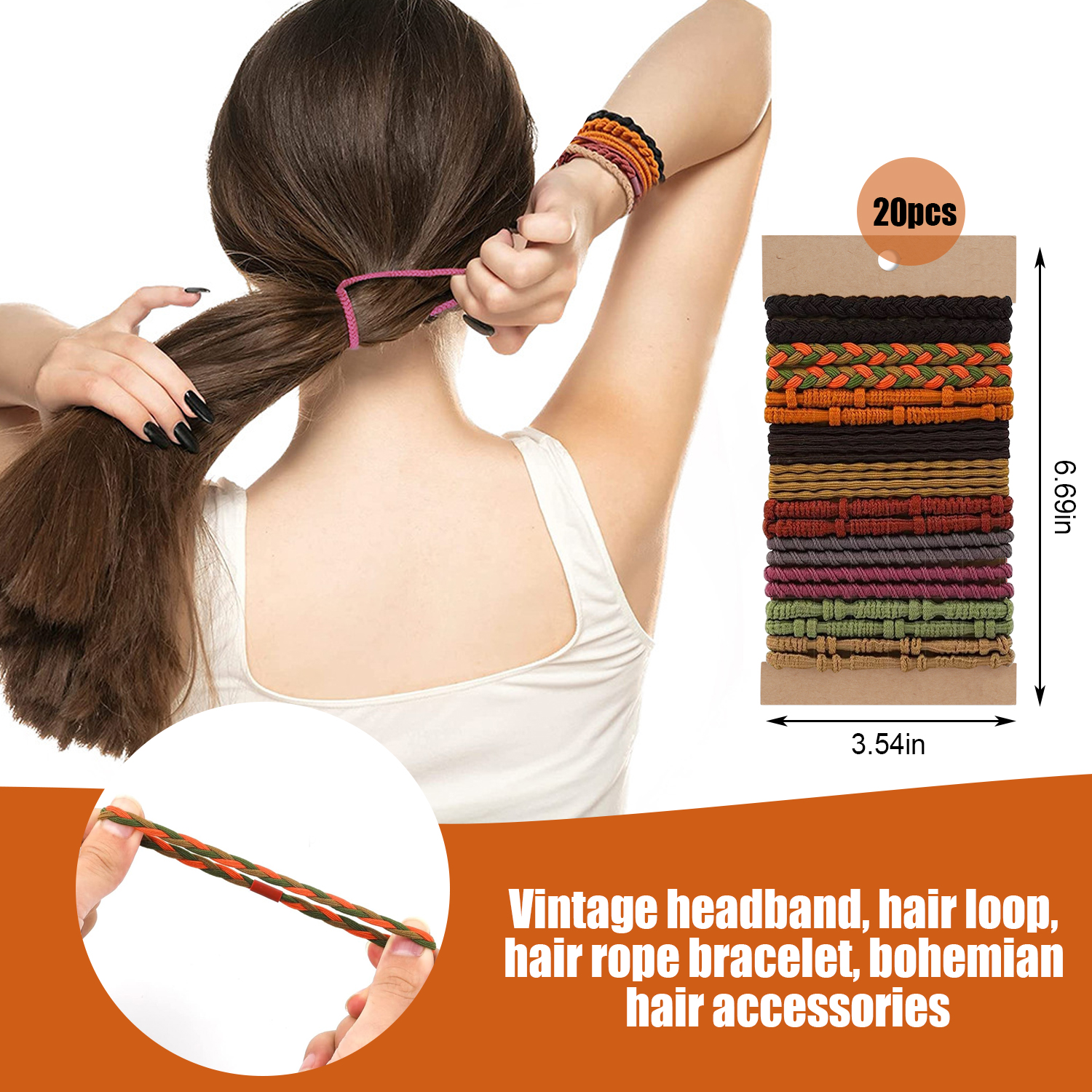 Boho Hair Ties
