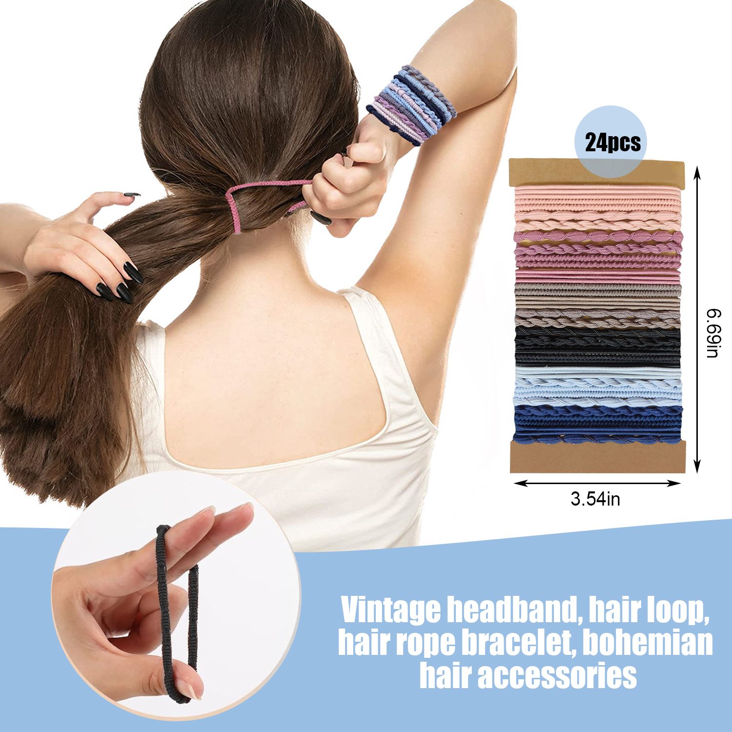 Boho Hair Ties