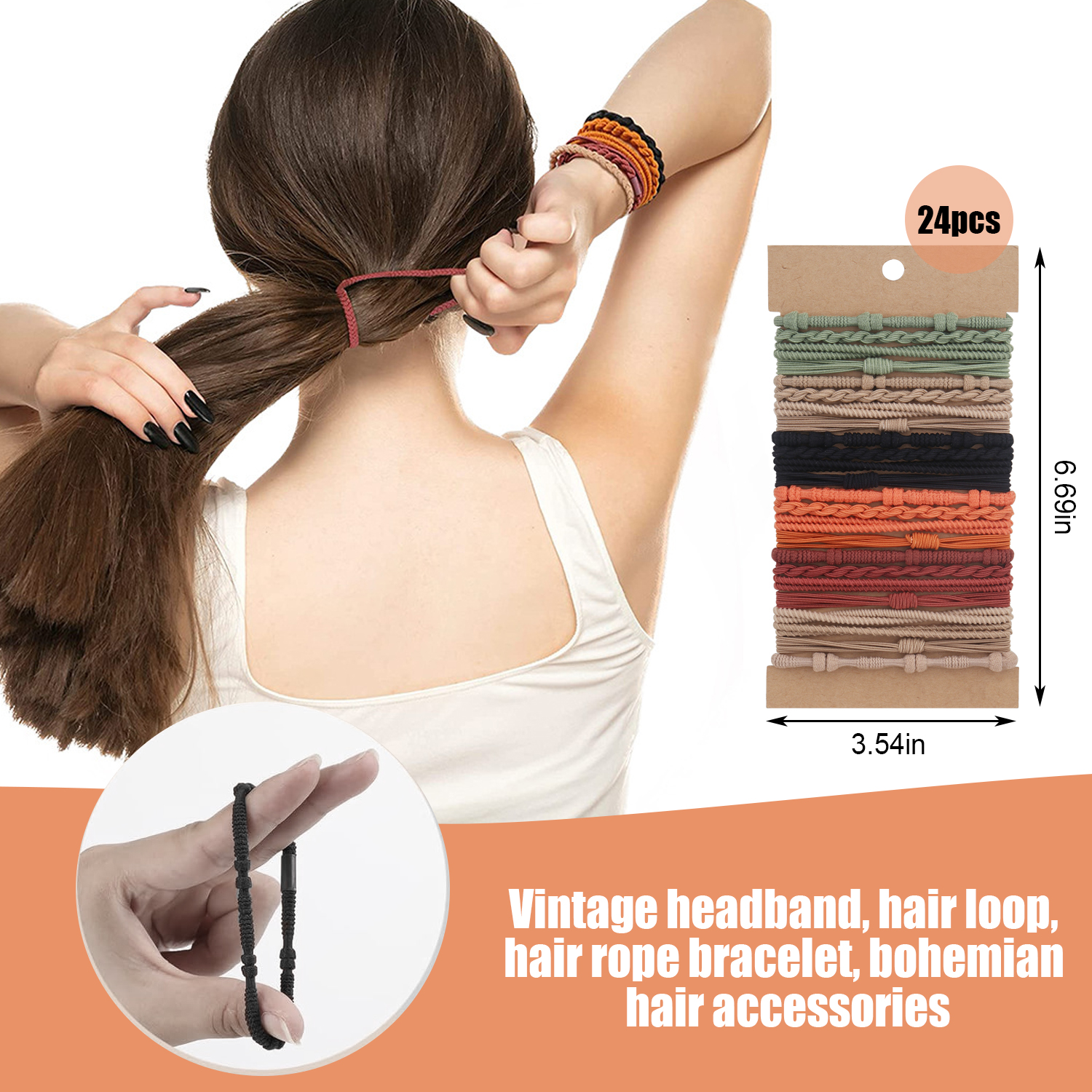 Boho Hair Ties